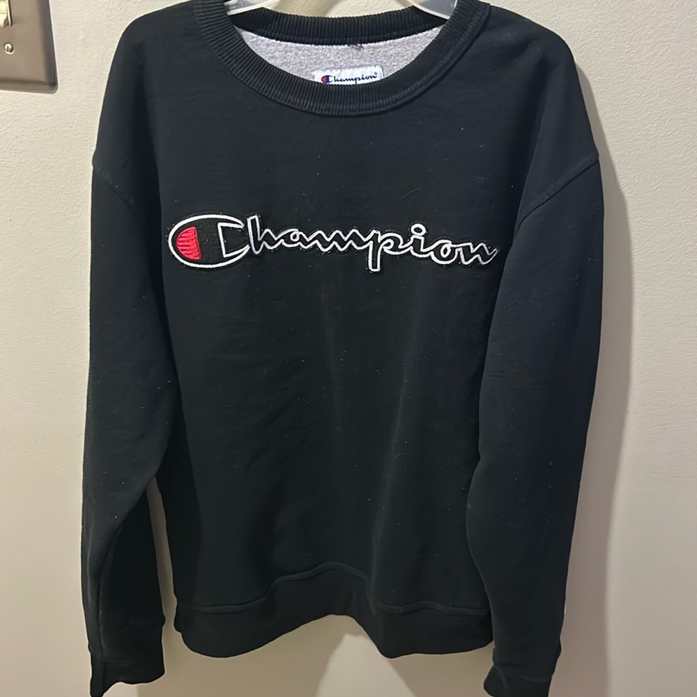 Black Champion crewneck